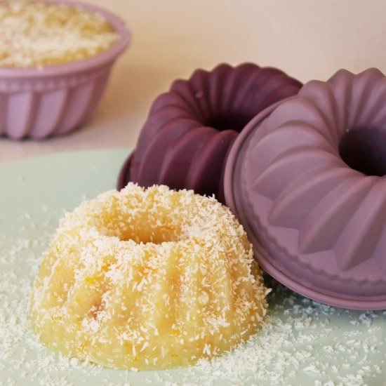 Orange Semolina Halva - Recipe photo by kickingbackthepebbles