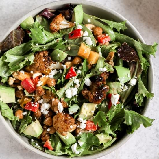 Roasted Cauliflower Salad - Recipe photo by farmflavor