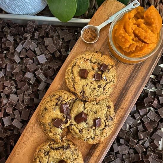 Brown Butter Pumpkin Chocolate Chip - Recipe photo by Harvest Chocolate
