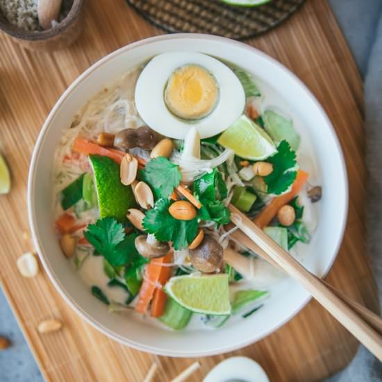 Thai Vegetable Curry - Recipe photo by tangerinezest
