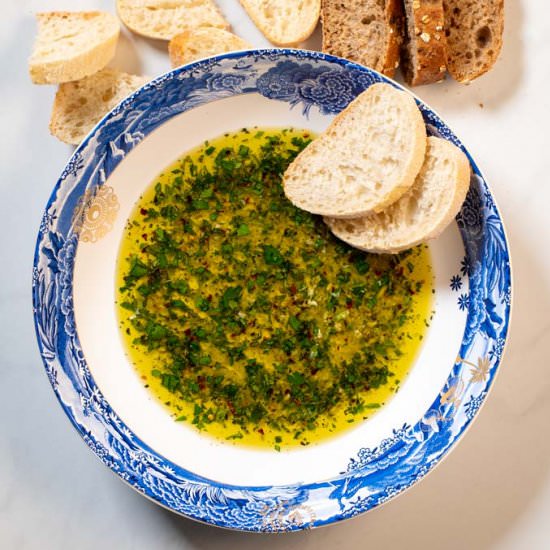 Bread Dipping Oil - Recipe photo by contentednesscooking
