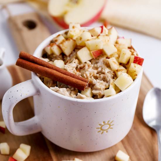 Apple Oatmeal Custard - Recipe photo by Flavor Mosaic