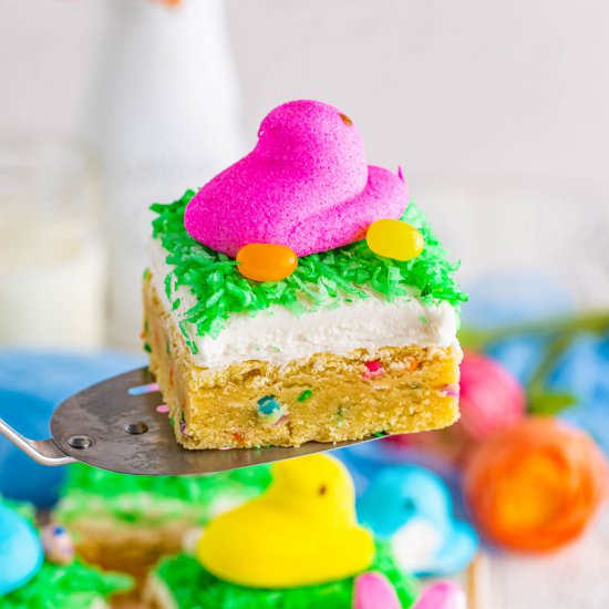Easter Sugar Cookie Bars - Recipe photo by Flavor Mosaic