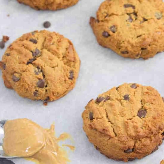 Peanut Butter Protein Cookies - Recipe photo by Fitasamamabear
