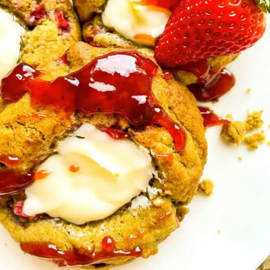 Strawberry Cheesecake Cookies - Recipe photo by wellnesssleuth