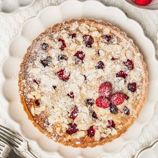 Frangipane Tart - Recipe photo by Sweetly Cakes