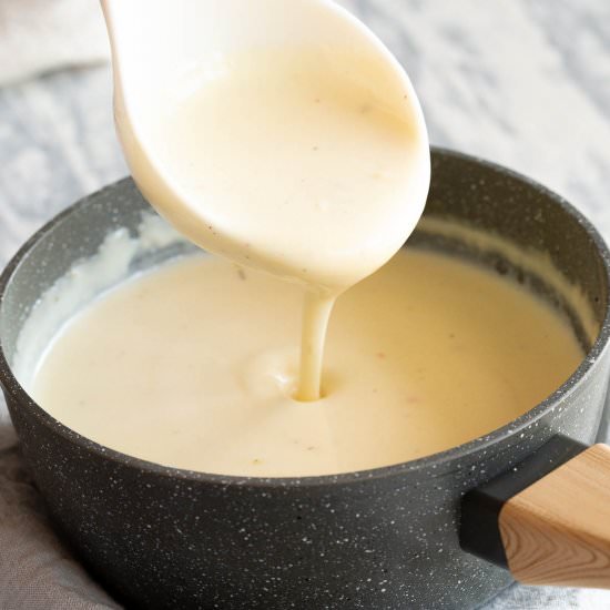 Basic White Sauce - Recipe photo by Wandercooks