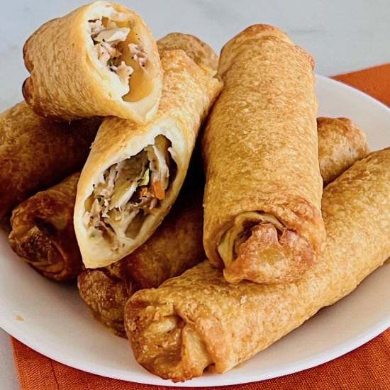 Air Fryer Frozen Egg Rolls - Recipe photo by theshortordercook