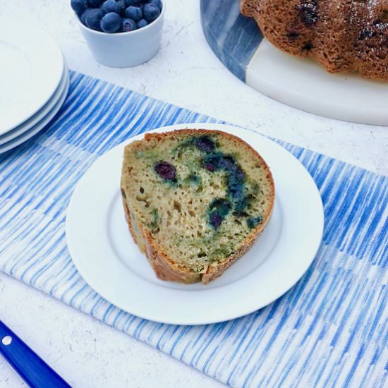 Blueberry Pancake Bundt Cake - Recipe photo by anothertablespoon