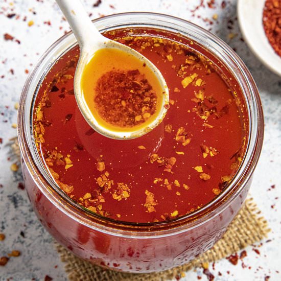 How to Make Chili Oil - Recipe photo by ChiliPepperMadness