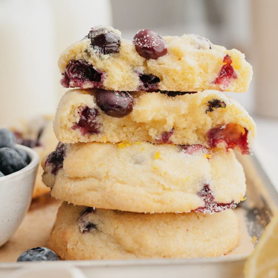 Lemon Blueberry Cookies - Recipe photo by alpineella