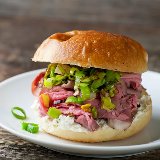 The Best Roast Beef Sandwich! - Recipe photo by Framed Cooks