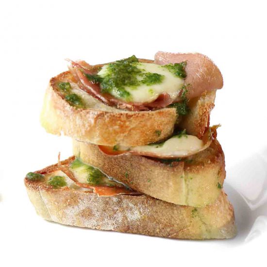 Prosciutto Bruschetta Appetizer - Recipe photo by iwilkerson
