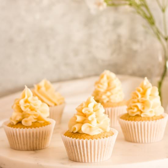 Earl Grey Cupcakes - Recipe photo by PastryWishes
