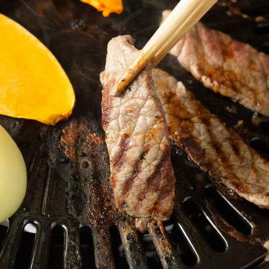 Yakiniku at Home (Japanese BBQ) - Recipe photo by Wandercooks