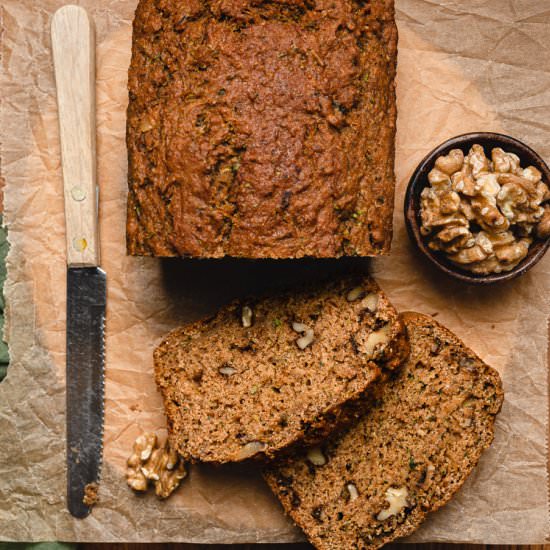 Vegan Zucchini Bread - Recipe photo by ellielikes.cooking