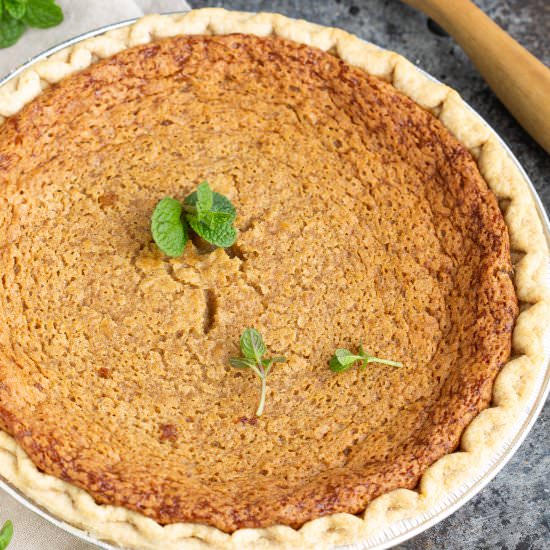 Old Fashioned Sugar Pie - Recipe photo by CallMePMc