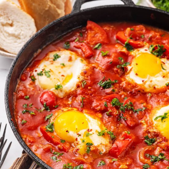 Easy Simple Shakshuka - Recipe photo by allweeat