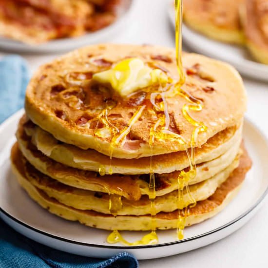 Easy Bacon Pancakes Recipe - Recipe photo by AllThingsMamma