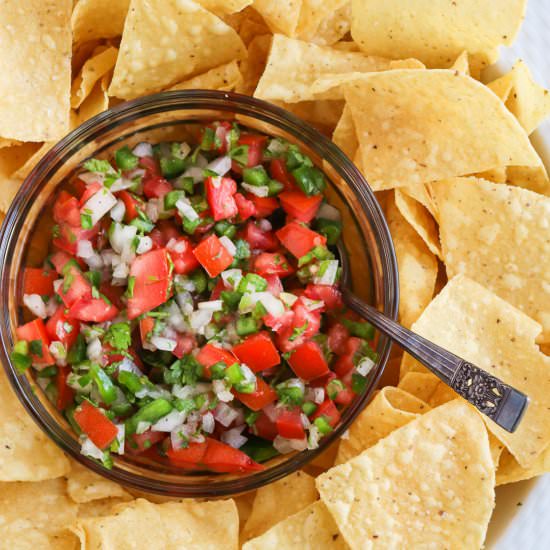 Pico de Gallo - Recipe photo by mytxkitchen
