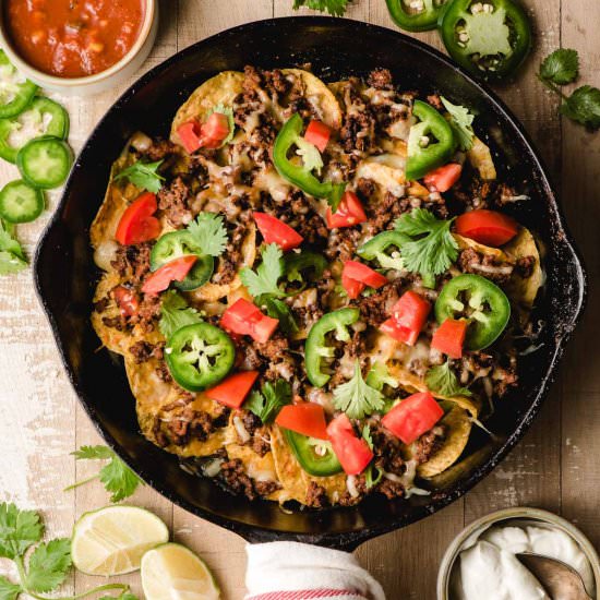 Ground Beef Nachos - Recipe photo by Neighborfood