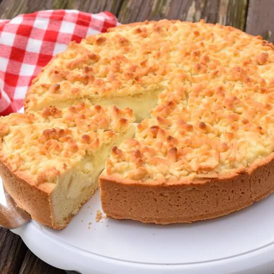 Apple Custard Cake - Recipe photo by fullkitchenrecipes