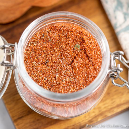 Blackening Seasoning - Recipe photo by BeyondtheCoop