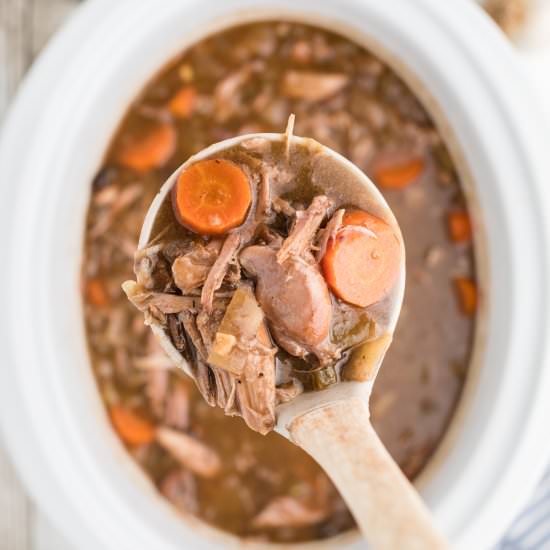 Slow Cooker Rabbit Stew - Recipe photo by thecaglediaries