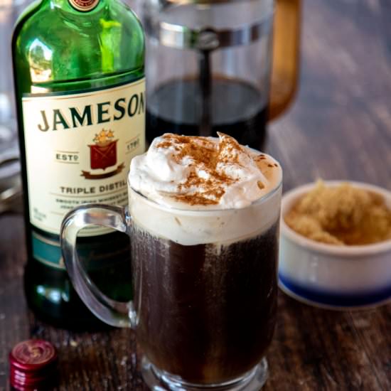Irish Coffee - Recipe photo by KyleeCooks