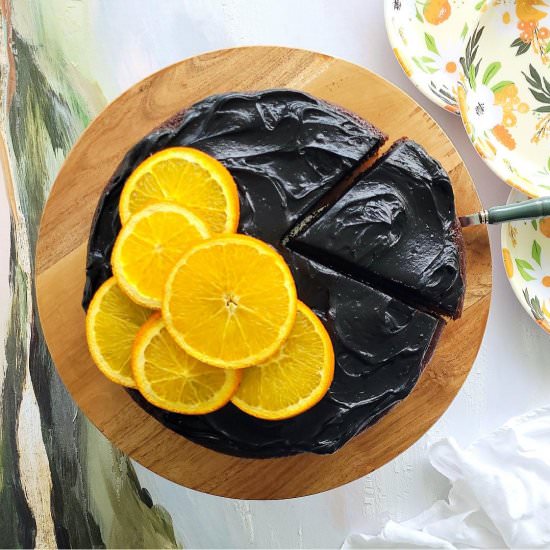 Chocolate Orange Cake - Recipe photo by WhiskingWolf