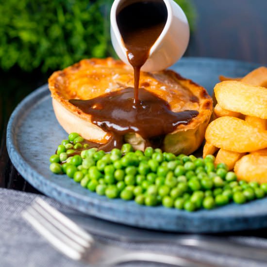 Steak and Stilton Pie - Recipe photo by Brian Jones