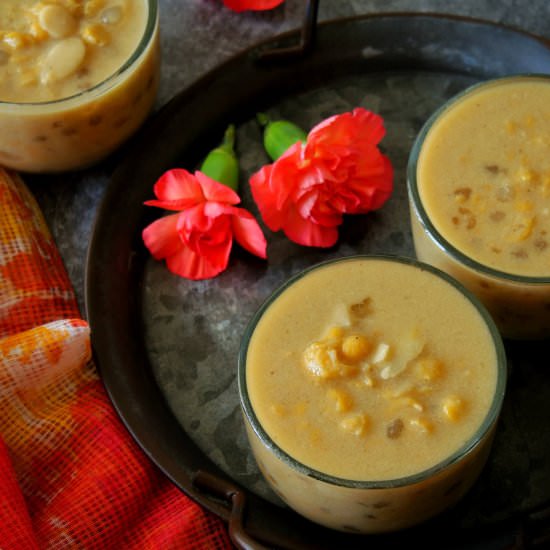 Mangane – An Indian vegan sweet - Recipe photo by delishbite