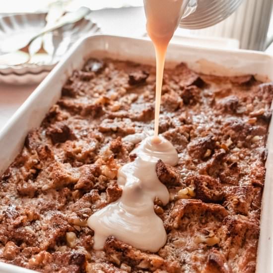 Banana Bread Bread Pudding - Recipe photo by windycitydinnerfairy