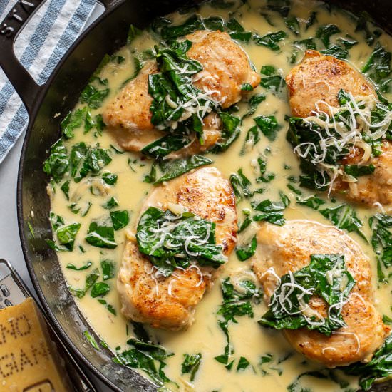 Chicken Florentine - Recipe photo by Savingroomfordessert