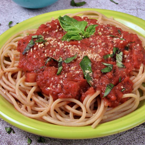 Easy Homemade Marinara Sauce - Recipe photo by joyfulbalanceofficial