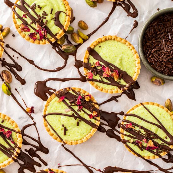 Pistachio Tartlets - Recipe photo by sugarsaltmagic