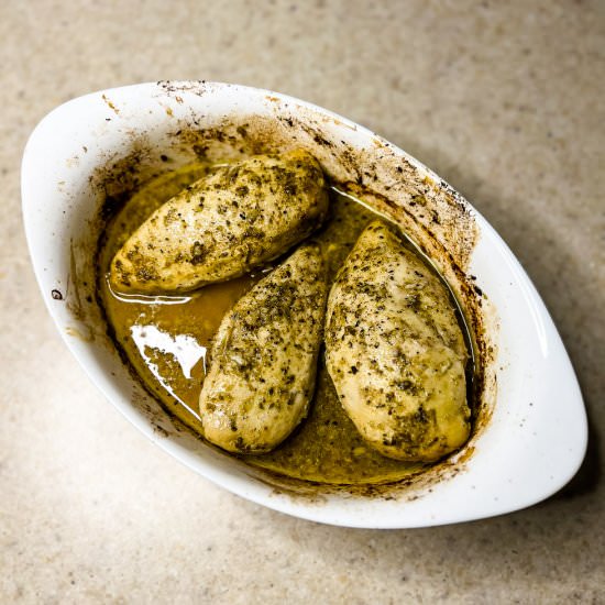 Baked Greek Chicken - Recipe photo by Lisa G Cooks