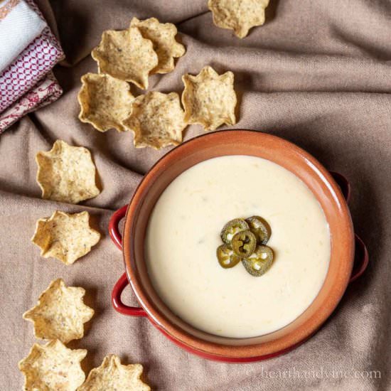 Queso Dip Recipe: No Velveeta - Recipe photo by hearthandvine