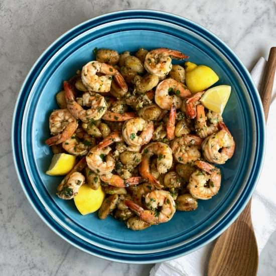 Gnocchi Scampi - Recipe photo by thebrookcook.wordpress.com