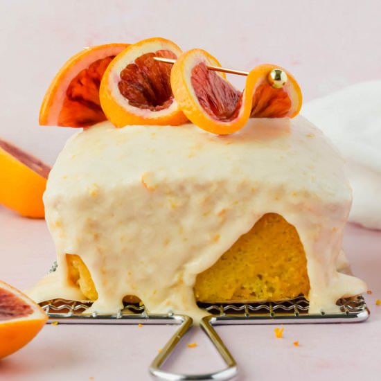 Blood Orange Olive Oil Cake - Recipe photo by apaigeofpositivity