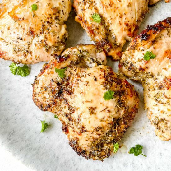 Italian Herb Chicken - Recipe photo by Low Histamine Kitchen