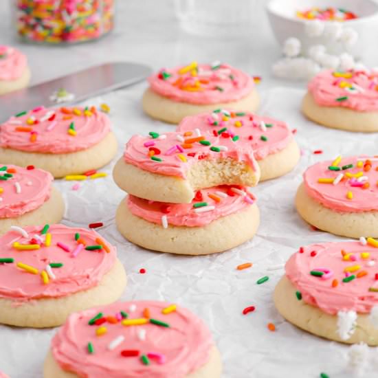 Frosted Sugar Cookies - Recipe photo by bakerstable