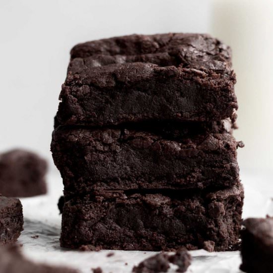 Eggless Brownies - Recipe photo by laneandgreyfare