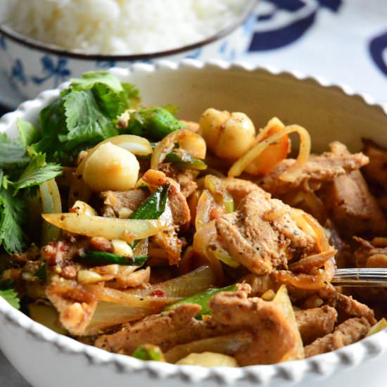 Thai Garlic Pepper Chicken - Recipe photo by thisishowicook