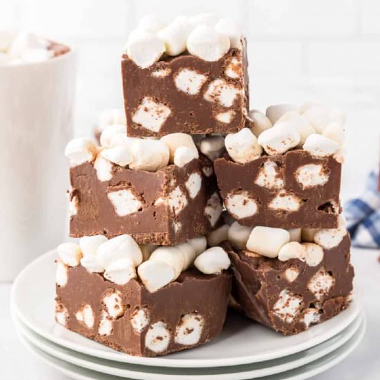 Hot Chocolate Fudge - Recipe photo by OnMyKidsPlate