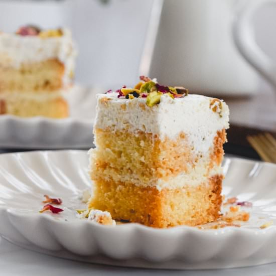 No Bake Rasmalai Cake - Recipe photo by Sweet Simple Masala