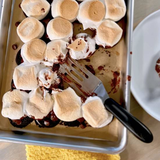 Baked S'moreos - Recipe photo by freebelly