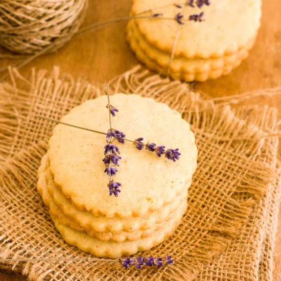 Lemon Lavender Cookies - Recipe photo by PastryWishes
