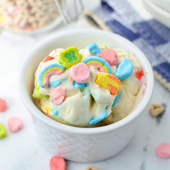 Lucky Charms Ice Cream - Recipe photo by dashfordinner