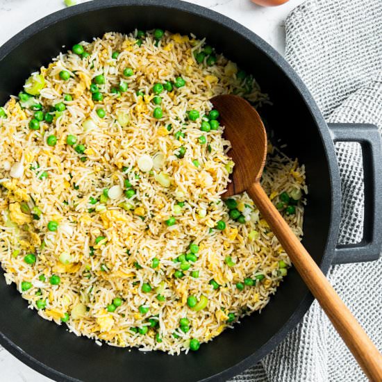 Egg Fried Rice with Peas - Recipe photo by Together to Eat